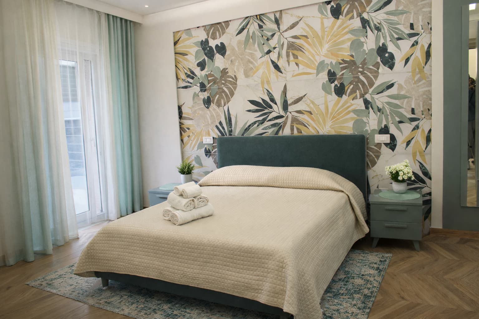 Camera B&B con bagno privato e dettagli premium